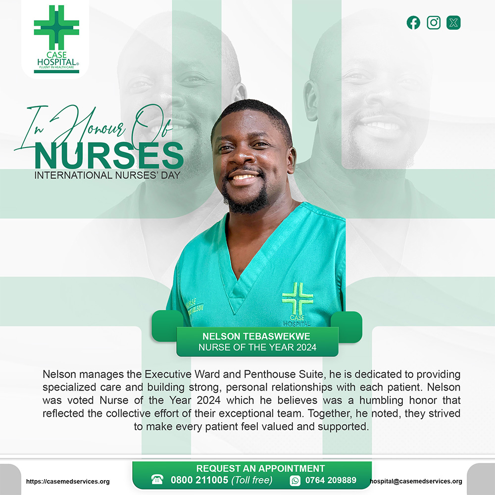Graphic Design for A Nurse Done for Social Media in Uganda.