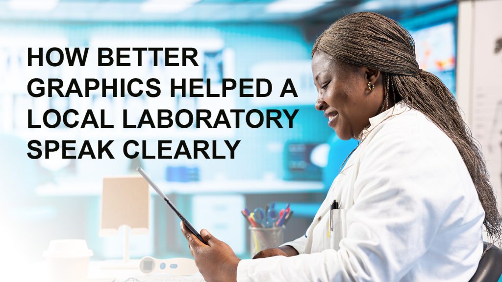 Better Graphic Designs for Sinux Laboratory by Digital Atrium Advertising in Uganda